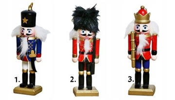 Figurka ozdoba stroik DZIADEK DO ORZECHÓW 11 cm