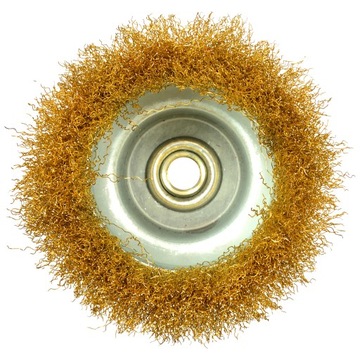 ЩЕТКА ДЛЯ МАСЛА ЛАТУННАЯ ПРОВОЛОКА M14 125 мм ЛАТУННАЯ ПРОВОЛОКА