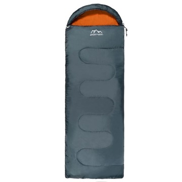 ЛЕГКИЙ СПАЛЬНЫЙ МЕШОК SPORTVIDA С КАПЮШОНОМ