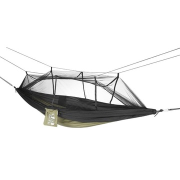 HAMAK TURYSTYCZNY 2 OSOBOWY 270X140CM Z MOSKITIERĄ