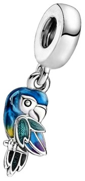 Charms Zawieszka Charms Kolorowa Papuga