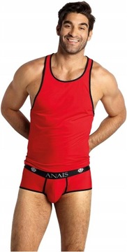 Dopasowany gładki top męski Soul XL RED