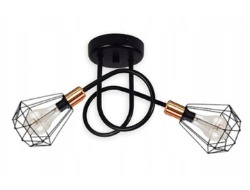Подвесной светильник Loft Retro Edison 3 Cu Link Strip3