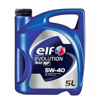 Olej 5W40 ELF EVOLUTION 900 NF 5L