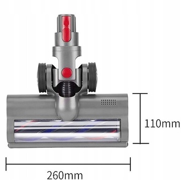 TURBOSZCZOTKA DO DYSON ODKURZACZA V7 V8 V10 V11 REGULACJA W ZAKRESIE 180°