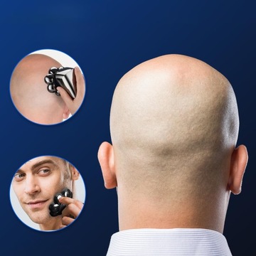 МУЖСКАЯ ЭЛЕКТРИЧЕСКАЯ ТРИМЕР 8D, ГОЛОВКА, БОРОДА, ТРИМЕР ДЛЯ БОРОДЫ