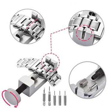 ZESTAW ZEGARMISTRZOWSKI NARZĘDZIA KLUCZ ETUI DO NAPRAWY ZEGARKÓW 162SZT