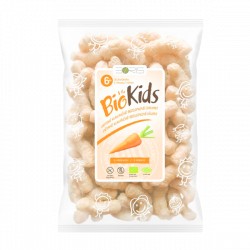 Bezglutenowe chrupki kukurydziane - MARCHEW BIO 55g BIOKIDS