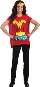 Koszulka Wonder Woman z peleryną