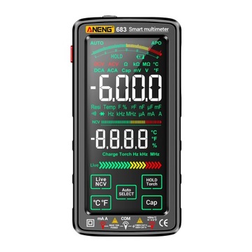 ANENG 683 6000 отсчетов большой цифровой мультиметр с