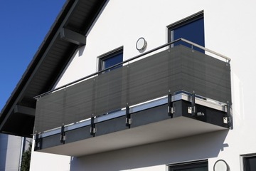 OSŁONA 90x500 CM ZASŁONA NA BALKON TARAS MIX KOLOR