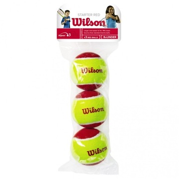 Детские мячи Wilson Starter Tour Red с 3 мячами