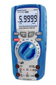 PeakTech 3441 LCD и цифровой мультиметр TrueRMS IP67