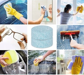 Жидкость для омывателя ветрового стекла в таблетках, концентрат