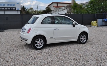 Fiat 500 II Hatchback 3d 1.4 100KM 2008 Fiat 500 LOUNGE 1.4 Benzyna Panorama otwierana, zdjęcie 5