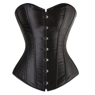 Sexy Corset Top Satin Simple Elegant Women Bustier