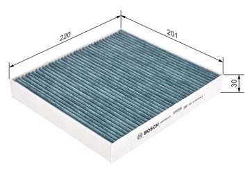 BOSCH 0 986 628 519 FILTR VENTILACE PROSTORU SPOLUJEZDCE
