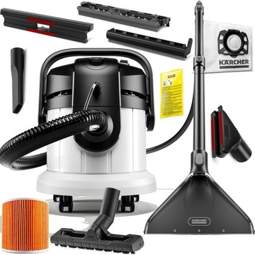 KARCHER SE 4 ODKURZACZ PIORĄCY DO TAPICERKI UNIWERSALNY 1000 W SUCHO/MOKRO