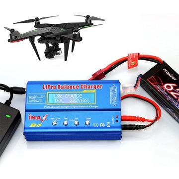 ПРОФЕССИОНАЛЬНЫЙ ЦИФРОВОЙ ЖК-дисплей IMAX B6 80 Вт ДЛЯ ЗАРЯДНОГО УСТРОЙСТВА БАЛАНСНОГО РАЗРЯДА