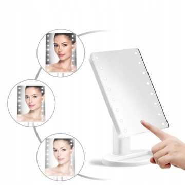 КОСМЕТИЧЕСКОЕ ЗЕРКАЛО С ПОДСВЕТКОЙ ДЛЯ МАКИЯЖА