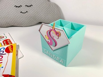 KAJAWIS Настольный органайзер Держатель для карандашей Пенал НАЗВАНИЕ FROZEN ECO