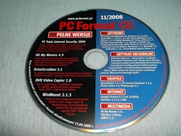 ПК ФОРМАТ 11 / 2008 - CD из журнала