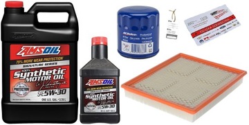 AMSOIL 5W30 4,7L + FILTRY CHEVY MALIBU 2,0 13-15