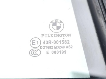 BMW 5 SERIES SKLO (OKNO) ČTVRTKA OKNO ZADNÍCH DVEŘE