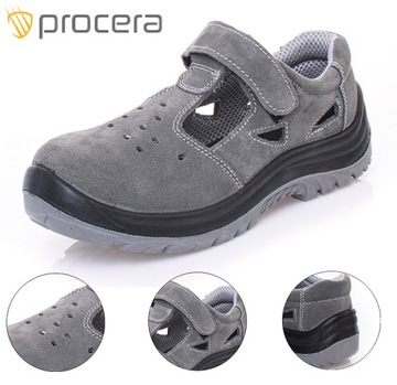 РАБОЧАЯ ОБУВЬ САНДАЛИИ С МЕТАЛЛИЧЕСКИМ НОСКОМ BAVARO S1 размер 47