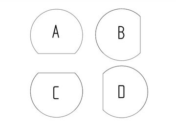 ПОЛУКРУГЛОЕ ЗЕРКАЛО С ОБРЕЗАННОЙ БОКОВОЙ СВЕТОДИОДНОЙ СВЕТОДИОДОЙ, 80 СМ