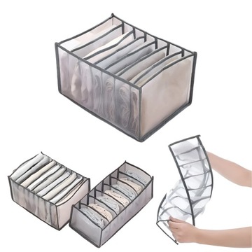 ORGANIZER DO SZUFLADY SZAFY GARDEROBY NA SPODNIE BIELIZNĘ UBRANIA 36X25