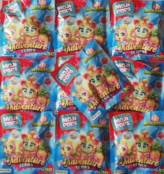 MOJI POPS ADVENTURE SASZETKA Z FIGURKĄ 10 SZT.