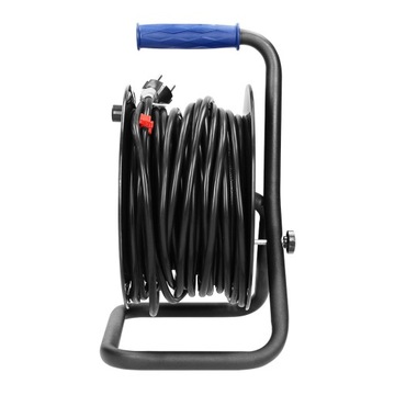 Катушечный удлинитель, 4 розетки 2P+Z, кабель ПВХ H05