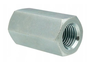 NAKRĘTKA ZŁĄCZNA DŁUGA M16x48mm PRZEDŁUŻANA ŁĄCZNIKOWA OCYNK