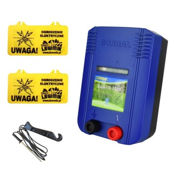 Elektryzator Corral N3500 5,5J sieciowy Pastuch