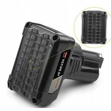 Профессиональный аккумулятор 2x для Bosch GBA 12 В 6,0 Ач