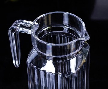 КУВШИН С КРЫШКОЙ ДЛЯ ВОДЫ СОК ЛИМОНАД СТАКАН 1,1л