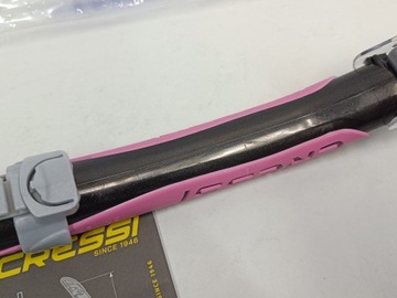 Rurka do nurkowania fajka CRESSI ALPHA ULTRA DRY SNORKEL SILVER/PINK