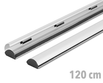 Zatrzaskowa listwa plakatowa Clip 120 cm 2 szt.