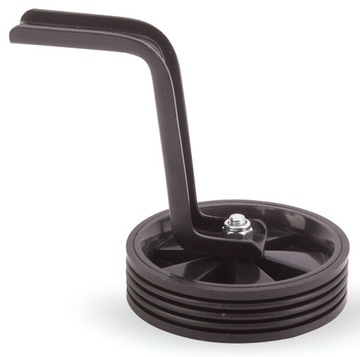 Боковые опорные колеса для велосипеда, 12 дюймов, черные, комплект