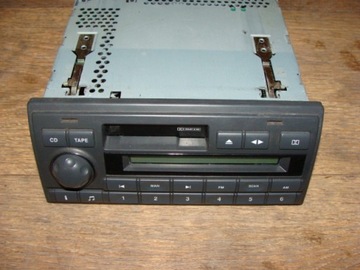 Radio ALPINE oryginalne kaseta bez KODU Land Rover Discovery 2 II
