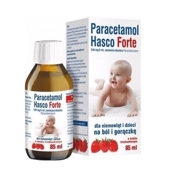 Paracetamol Hasco Forte 85 ml syrop