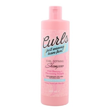 CURLS SZAMPON DO WŁOSÓW PUSZĄCYCH SIĘ I KRĘCONYCH 400ml