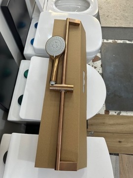 ДУШЕВАЯ рейка из матовой меди