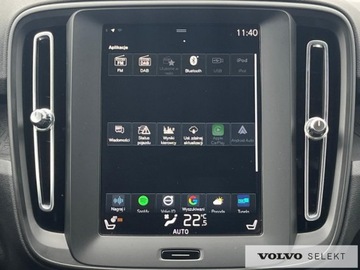 Volvo XC40 Crossover 1.5 T3 163KM 2021 Volvo XC 40 SalonPL T3 Momentum Core LED Tempomat, zdjęcie 21