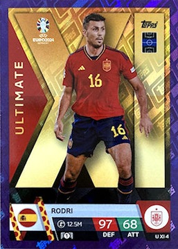 АЛЬБОМ ФУТБОЛЬНЫХ КАРТОЧЕК ЕВРО-2024 TOPPS MATCH ATTAX МЕГА СТАРТОВЫЙ НАБОР