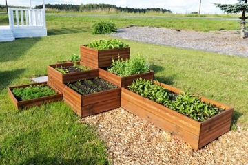 Ящик, огород, гербарий, вазон 124х90х14,5