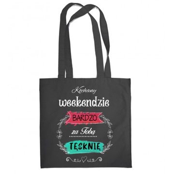 TORBA NA ZAKUPY WEKEEND NADRUK