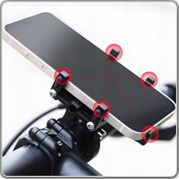 ДЕРЖАТЕЛЬ ДЛЯ ВЕЛОСИПЕДНОГО ТЕЛЕФОНА ДЛЯ ВЕЛОСИПЕДНОГО РУЛЯ АЛЮМИНИЕВЫЙ STRONG EBIKE