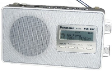 Радио PANASONIC RF-D10|DAB+|FM|RDS|ПАМЯТЬ 10 ​​СТАНЦИЙ